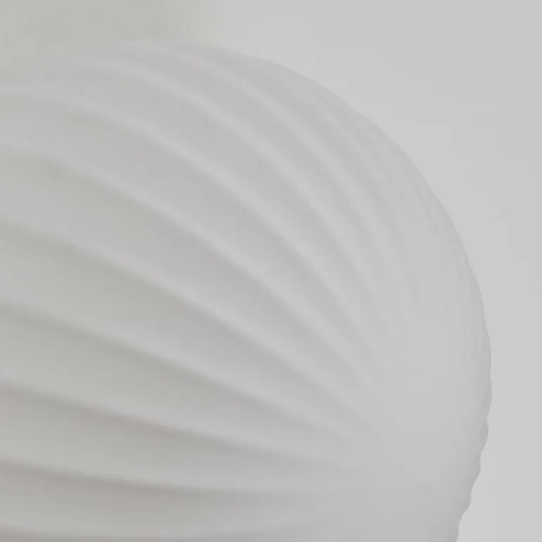 Applique murale - Verre 12 cm Chehalis Blanc, 1 lumière