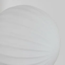 Applique murale - Verre 10 cm Chehalis Blanc, 1 lumière