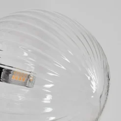 Applique murale - Verre 15 cm Chehalis Clair, 1 lumière