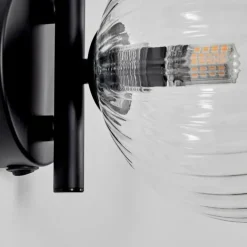 Applique murale - Verre 15 cm Chehalis Clair, 1 lumière