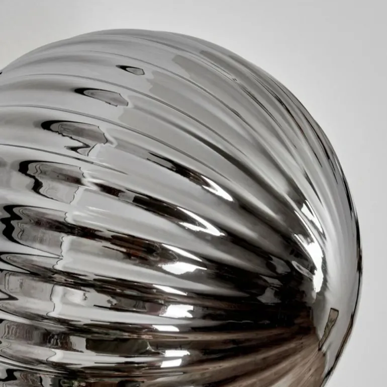 Applique murale - Verre 12 cm Chehalis Fumé, 1 lumière