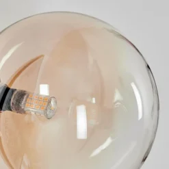 Applique murale - Verre 15 cm Chehalis Ambre, Clair, 1 lumière