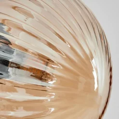 Applique murale - Verre 15 cm Chehalis Ambre, 1 lumière