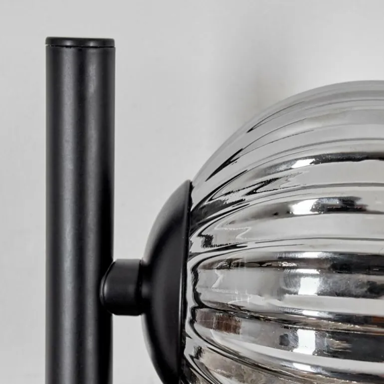 Applique murale - Verre 10 cm Chehalis Ambre, Fumé, 3 lumières