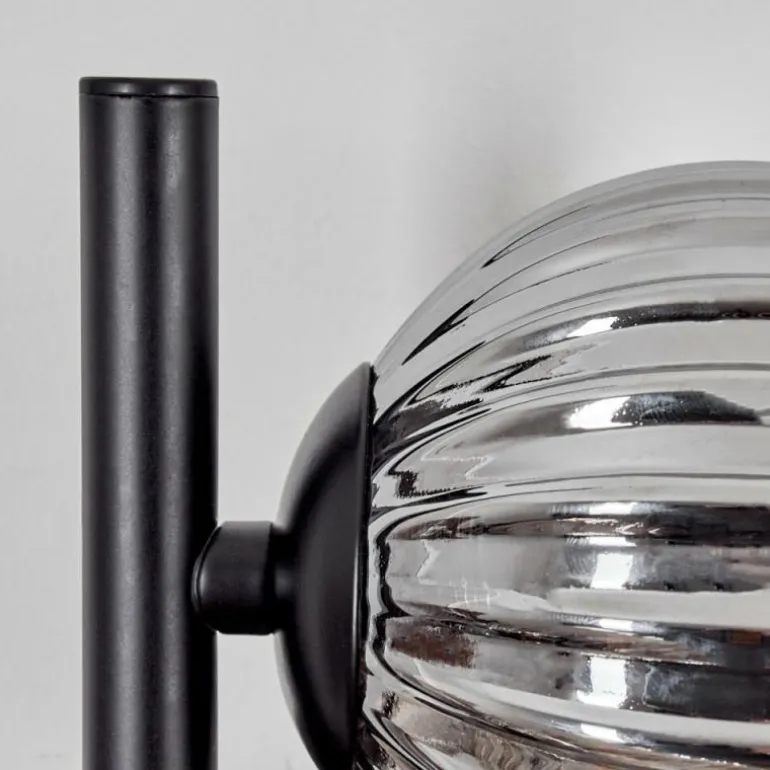 Applique murale - Verre 10 cm, 12 cm Chehalis Ambre, Fumé, 3 lumières