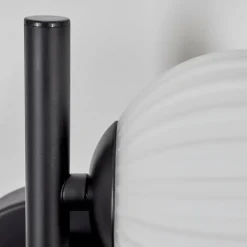 Applique murale - Verre 10 cm Chehalis Blanc, 2 lumières