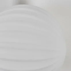 Applique murale - Verre 10 cm Chehalis Blanc, 2 lumières