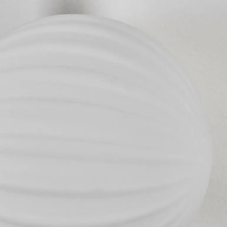 Applique murale - Verre 10 cm Chehalis Blanc, 2 lumières