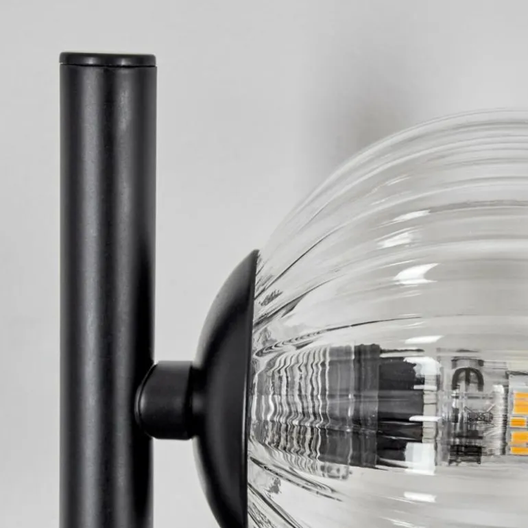 Applique murale - Verre 10 cm Chehalis Clair, 3 lumières