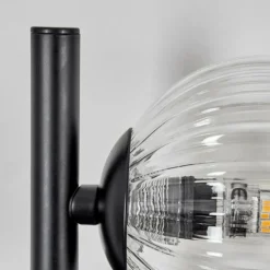 Applique murale - Verre 10 cm, 12 cm Chehalis Clair, 3 lumières