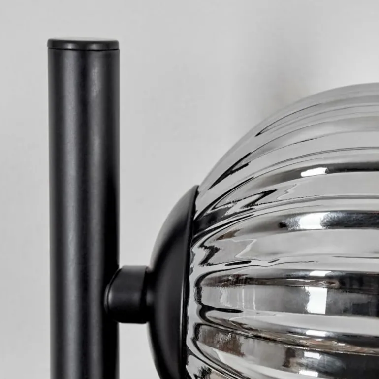 Applique murale - Verre 10 cm Chehalis Ambre, Clair, Fumé, 3 lumières