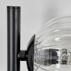 Applique murale - Verre 10 cm, 12 cm Chehalis Ambre, Clair, Fumé, 3 lumières