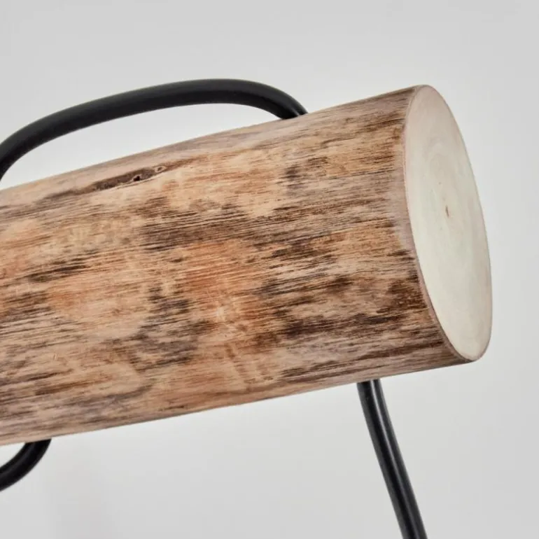 Applique murale - Verre 15 cm Koyoto Écru, Noir, 1 lumière