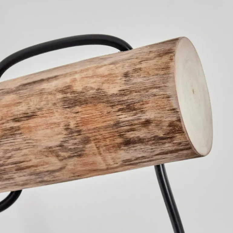 Applique murale - Verre 15 cm Koyoto Écru, Noir, 1 lumière