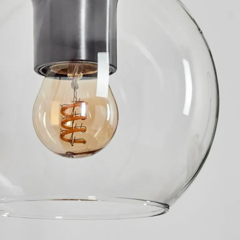 Applique murale - Verre 15 cm Koyoto Écru, Noir, 1 lumière