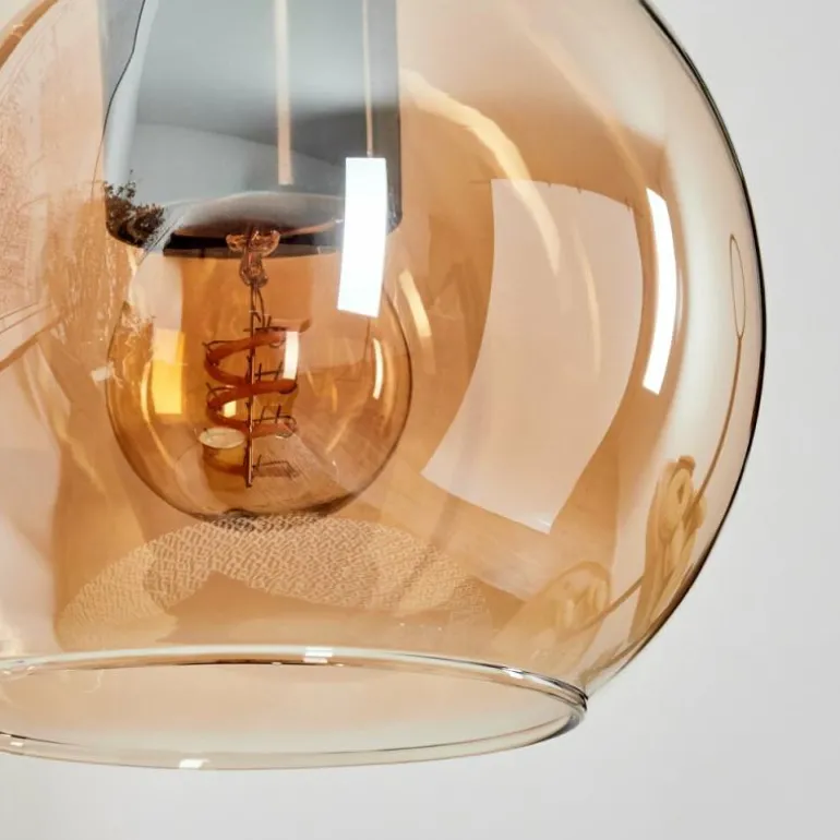 Applique murale - Verre 15 cm Koyoto Écru, Noir, 1 lumière