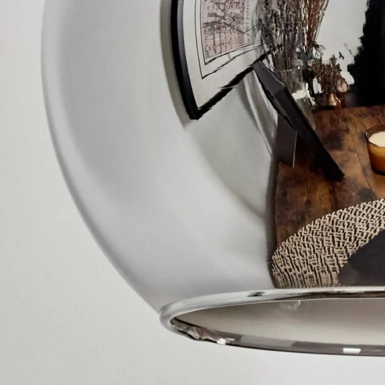 Applique murale - Verre 15 cm Koyoto Écru, Noir, 1 lumière