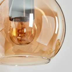 Applique murale - Verre 15 cm Koyoto Écru, Noir, 1 lumière