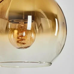 Applique murale - Verre 15 cm Koyoto Écru, Noir, 1 lumière