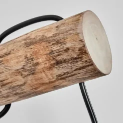 Applique murale - Verre 15 cm Lauden Écru, Noir, 1 lumière