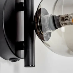 Applique murale - Verre Chehalis Fumé, 1 lumière