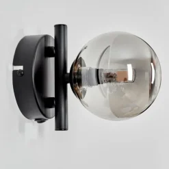 Applique murale - Verre Chehalis Fumé, 1 lumière