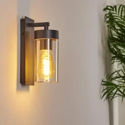 Applique murale Abaco Anthracite, 1 lumière