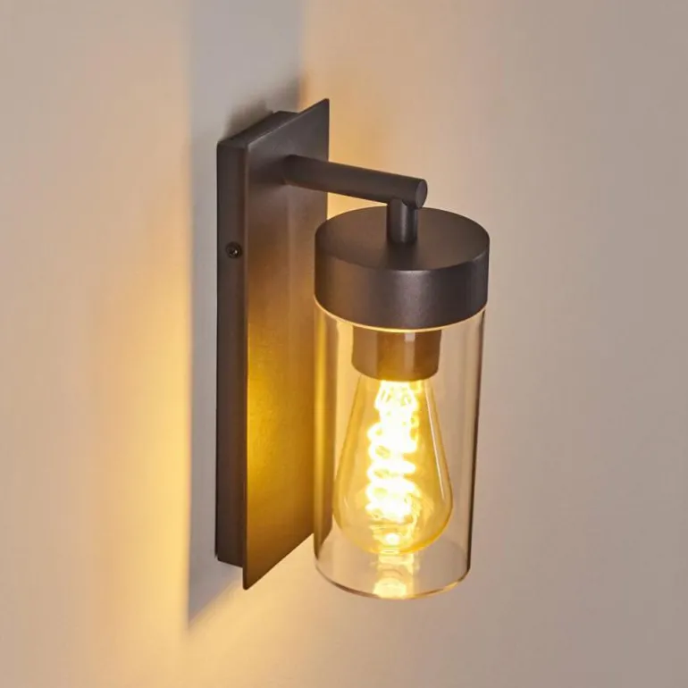 Applique murale Abaco Anthracite, 1 lumière