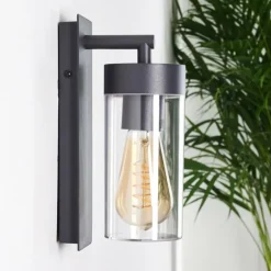 Applique murale Abaco Anthracite, 1 lumière