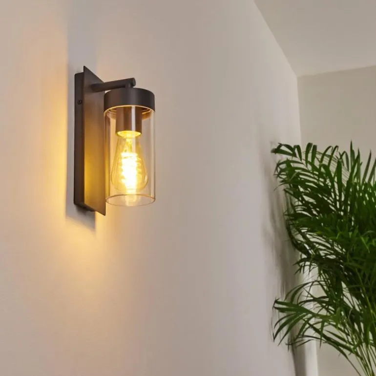 Applique murale Abaco Anthracite, 1 lumière