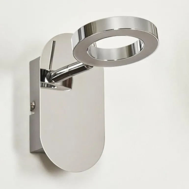 Applique murale Altamahaw LED Argenté, 1 lumière