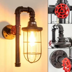 Applique murale Amal Transparent, 1 lumière