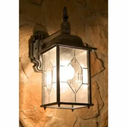 Applique murale Amapala Noir, 1 lumière