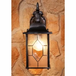 Applique murale Amapala Noir, 1 lumière