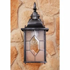 Applique murale Amapala Noir, 1 lumière