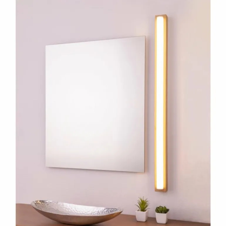 Applique murale Amboy LED Bois clair, 1 lumière
