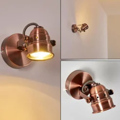 Applique murale Aniak LED Cuivre, 1 lumière