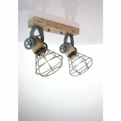 Applique murale Anne Lighting ANNE Gris, 2 lumières