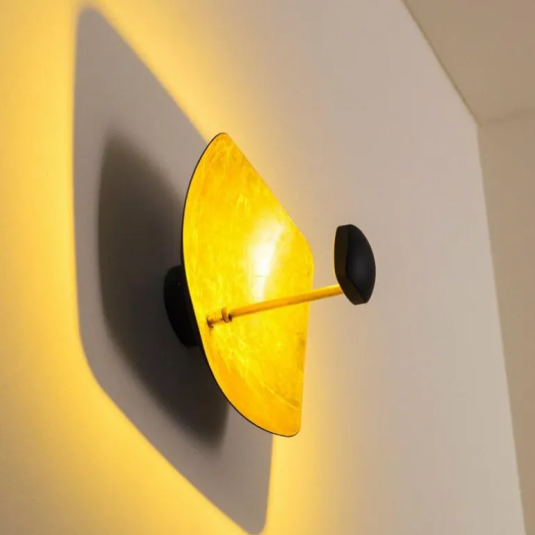 Applique murale Anton Angeli Penombra LED Or, 1 lumière