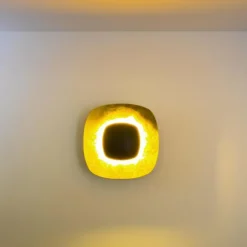 Applique murale Anton Angeli Penombra LED Or, 1 lumière