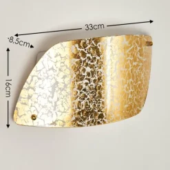 Applique murale Anzio Blanc, 1 lumière