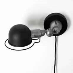 Applique murale Arild Noir, Argenté, 1 lumière