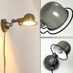 Applique murale Arild Vert, Argenté, 1 lumière