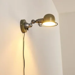 Applique murale Arild Vert, Argenté, 1 lumière