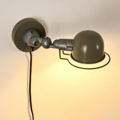 Applique murale Arild Vert, Argenté, 1 lumière