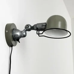 Applique murale Arild Vert, Argenté, 1 lumière