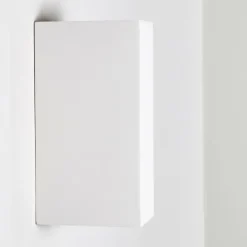 Applique murale Aversa Blanc, 2 lumières