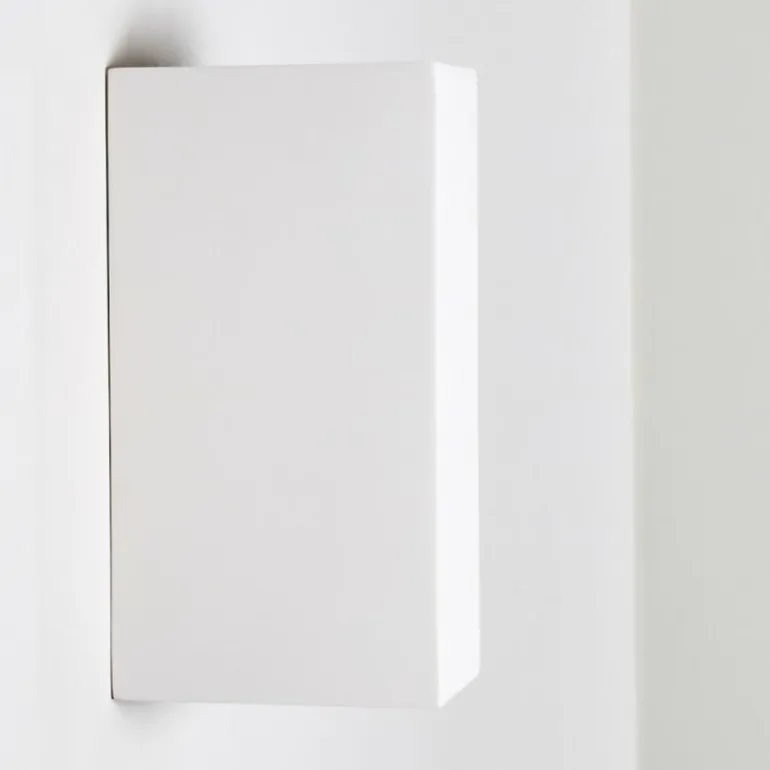 Applique murale Aversa Blanc, 2 lumières