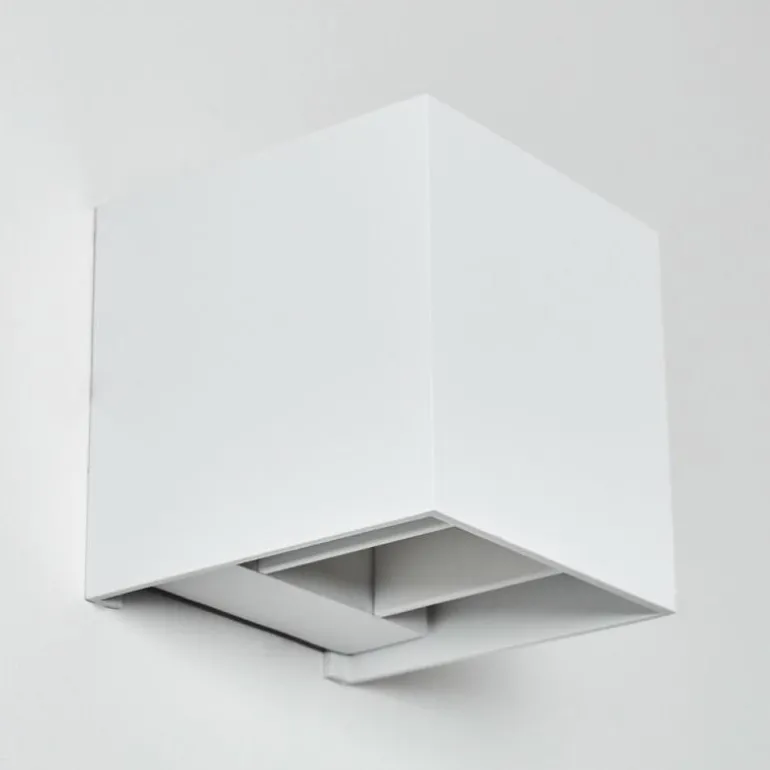 Applique murale Badajoz Blanc, 1 lumière