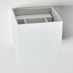 Applique murale Badajoz Blanc, 1 lumière